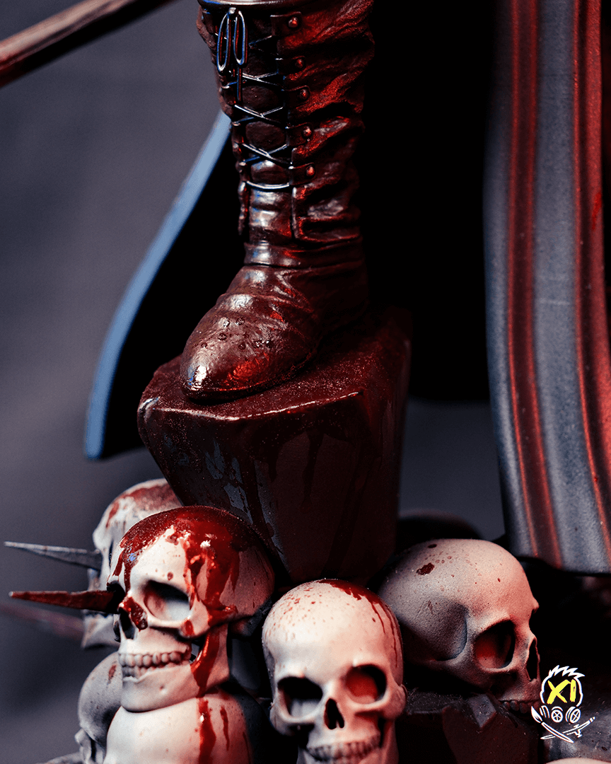 Stratum XI hand-painted 3D printed Dark Urge (Dragonborn) statue from Baldurs Gate 3 (sculpted by H3ll Creator) - image 5 of 7